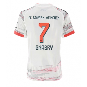 Bayern Munich Serge Gnabry #7 Maglia Gara Trasferta Repliche 2025-26 Donna Maniche Corte